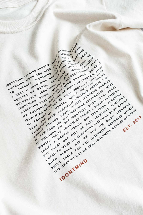 Sentence Hoodie - Bone